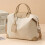 Spacious Multi Purpose Shoulder Bag Handbag for Short-Khaki 6