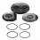 4Pcs Car Dashboard Air Conditioner Vent Frame 4M51 3
