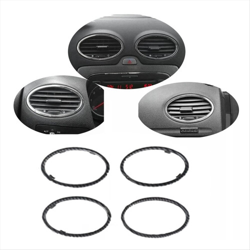 4Pcs Car Dashboard Air Conditioner Vent Frame 4M51 2