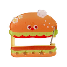 Compact Design Acrylic Burger Fries Clip For Hiking-Hamburger