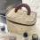 Spacious Makeup Pouch Bows Decoration Hand Carry-Clutch bag 4