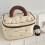 Spacious Makeup Pouch Bows Decoration Hand Carry-Clutch bag 7