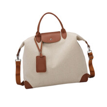 Comfortable Shoulder Bag for Fitness Yoga Trip Spacious-brown