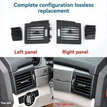1 Pair Front Dash Dashboard A/C Air Vent Trim Pane