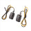 2Pcs Universal LED Black Mini Tiny Small Indicator 11