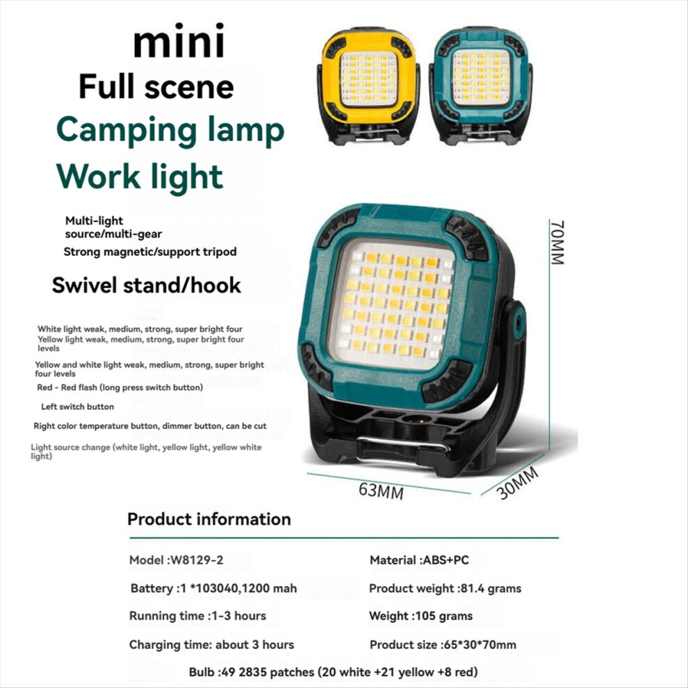 Super Bright Portable Camping Lantern Mini Working 4851707631938