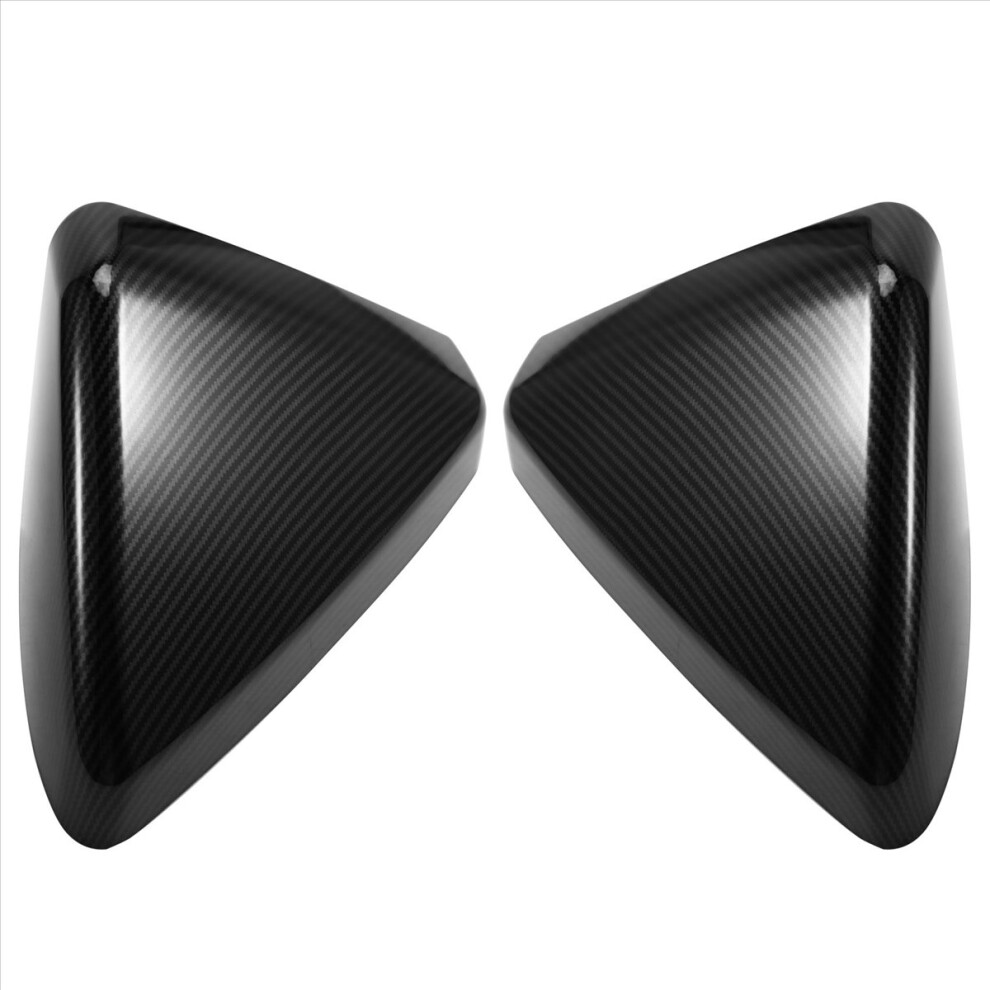 Rearview Mirror Shell Cover Reflector Carbon Fiber 4851707656634