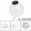 Radiator Coolant Expansion Tank Auxiliary Water 23 8