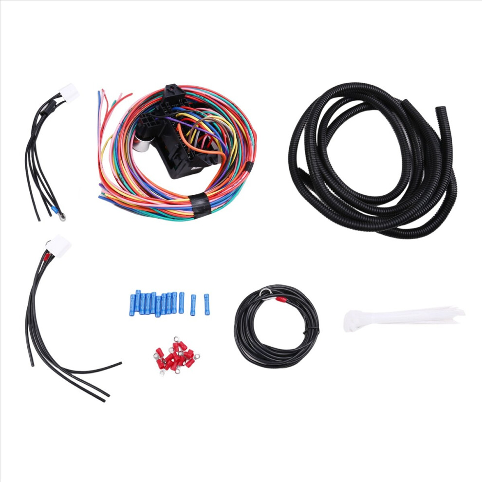 14 Circuit Wiring Harness Kit Car Modification For 4851707663687
