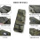 Long Gun Bag 4 Pouches 120 Cm Black 5