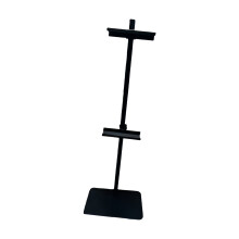 Support de chevalet de table décoratif en métal,-Noir 25x15X75cm