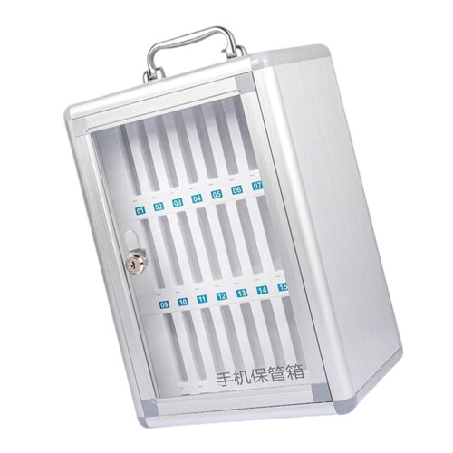 Boîte de rangement sécurisée avec système de double-24 bits