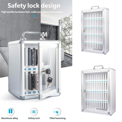 Boîte de rangement sécurisée avec système de double-24 bits 2
