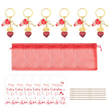 Porte-clés créatif en forme de cœur d'amour, Souvenirs, cadeau