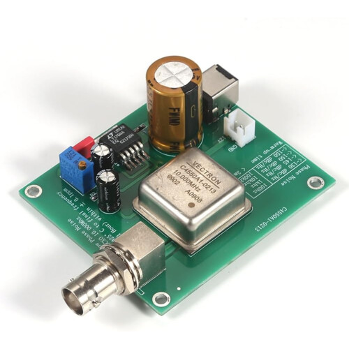 10MHz Audio External Clock Source Module Professional Audio Low Phase Noise Constant Temperature Clock DSP Compatible 2