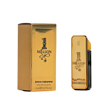 Paco Rabanne 1 Million Parfym för Män - Mini Eau de Toilette Splash, 0.17 Fl Oz