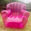 Canapé gonflable Transparent robuste, chaise-blanc nacré 7