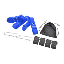 Outdoor Volleyball Boundaries Line Portable Line Marking Kits For Courts Blue Durable Webbing