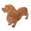 Original 3D Kristall Puzzle - Dackel 2