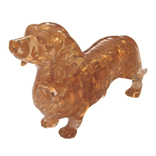 Original 3D Kristall Puzzle - Dackel 1
