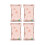 Pack of 4 Reusable Clear Storage Bags Compact Foldable Saving-M 1