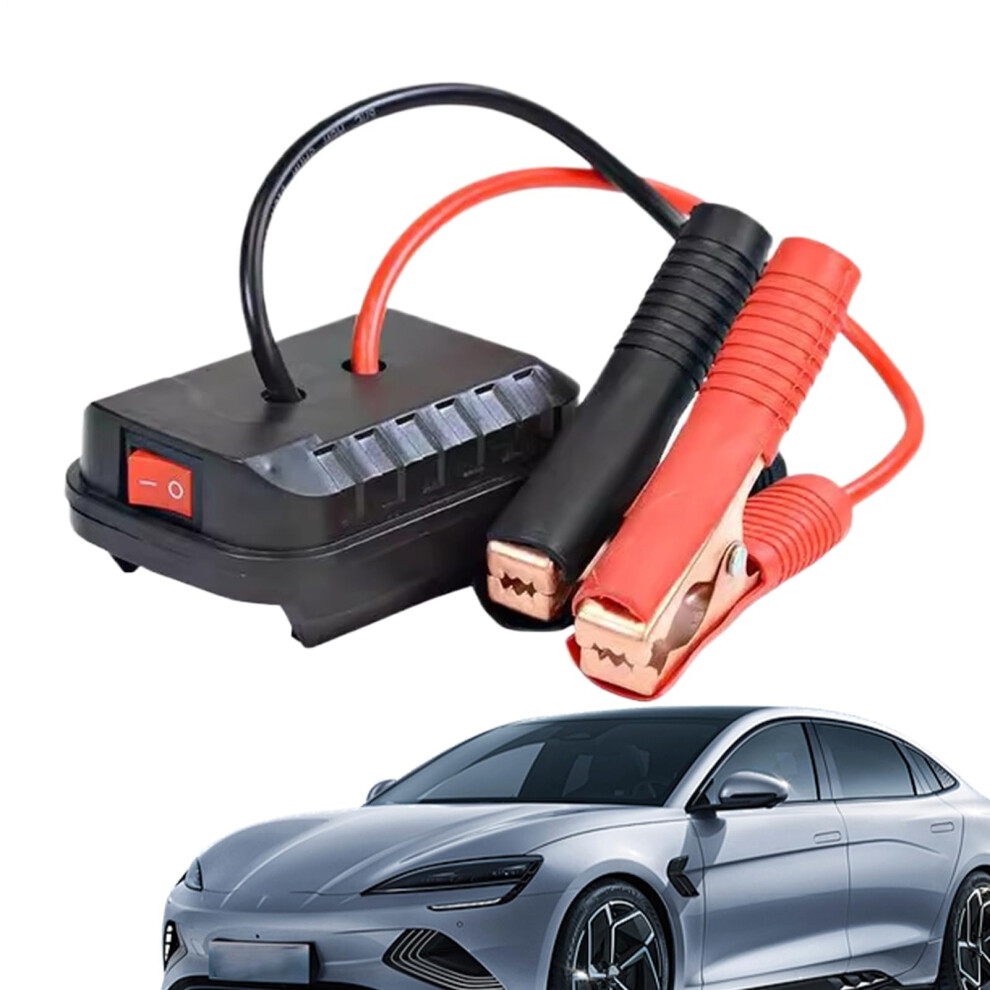 2000A Jump Starter Power Pack 12V Car Booster, Power Bank & Jump Leads For 8.0L Petrol & 6.0L Engines 9323874380940