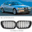 Gloss Black Style Dual Line Front Kidney Grille fo 10