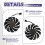 88mm GPU Cooler Graphics Card Fan for REDEON AORUS 6