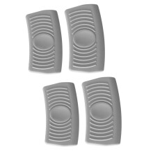 Manici per pentole multiuso: manico in silicone per pentole calde, salvaspazio, impugnature antiscivolo resistenti al calore, colori vivaci, misura