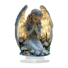 Acrylic Praying Angel Sculpture Healings Angel-B23 model