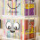 Space Saving Pliable Book Storage Box Clear-black smilling D 6