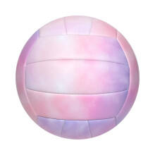 Beach Volleyball Soft Touch Volleyball For Training Outdoor Indoor Gym Pink And Purple