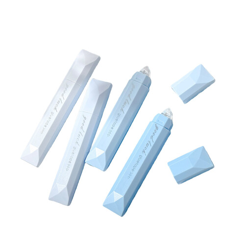 4Pcs Scrapbook Adhesive Dot 6mmX5M Clear Adhesive-gradient blue