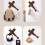 Decorative Solid Wood Airplanes Shape Hook For Wall Mounting In 4