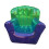 Comfortable Inflatable Clear Chair With Ergonomic Support-1 1
