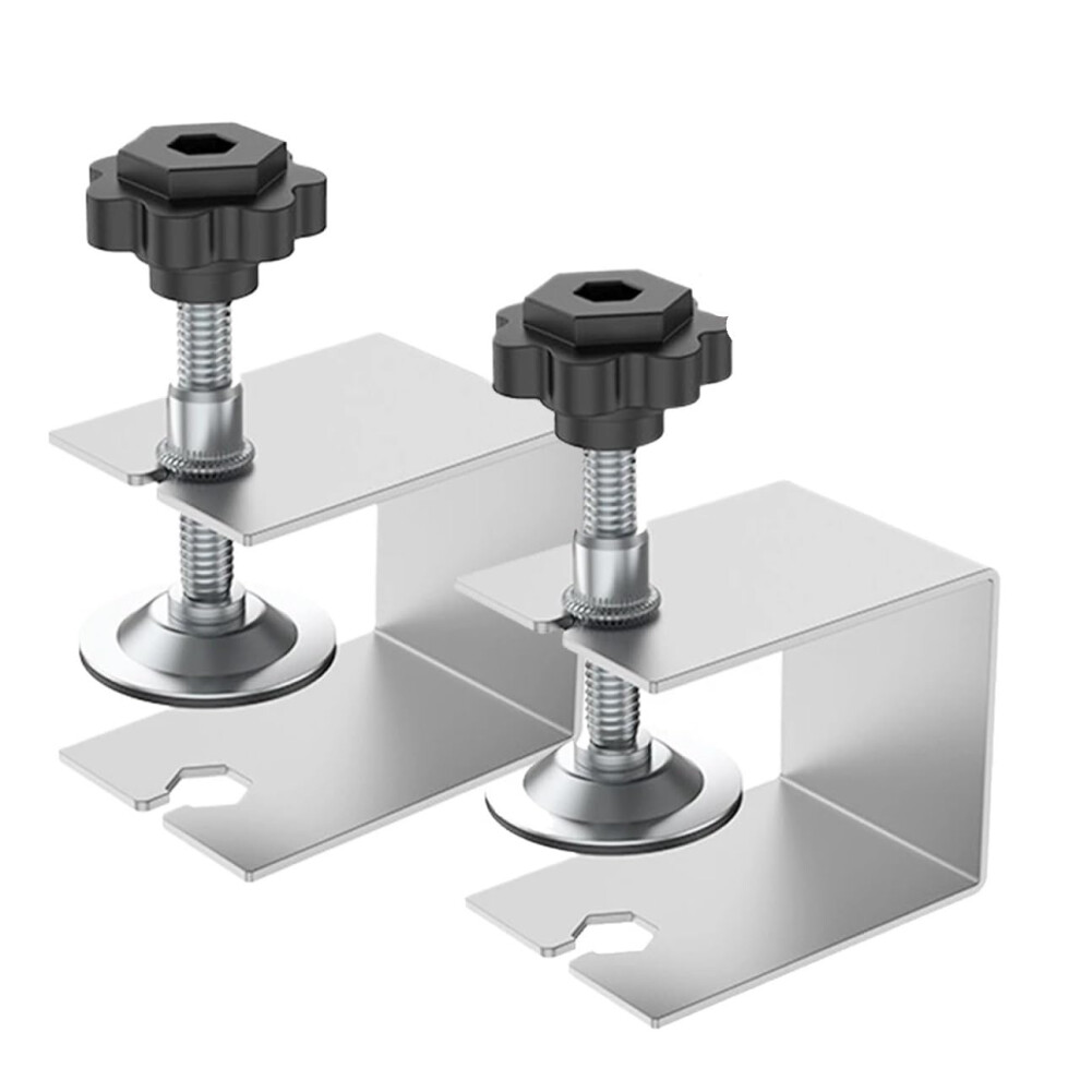 Woodworking Jig 4Piece Steel Cabinet Drawer Panel Clips Clamps For Front Installation, Furniture Hardware Accessories 9323874381329