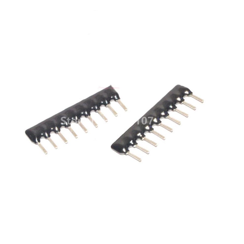 Exclusion Network Resistor Array 9Pin Multivalue 470100K Ohm Includes 101J, 681J, 102J, 103J, 104J 9105992750368