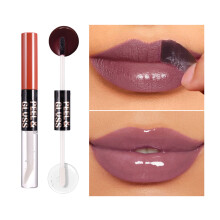 Matte, langhoudende lipgloss met dubbele punt,-08