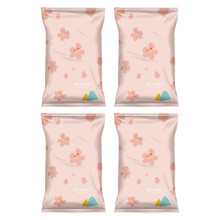 Clear Window Closet Bag Foldable For Compact Storage Travel-XXL