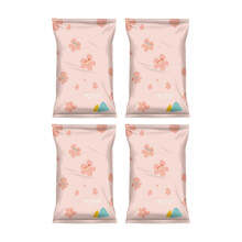 Clear Window Closet Bag Foldable For Compact Storage Travel-L
