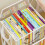 Clear PVC Book Storage Box Large Opening Design-as picture 7
