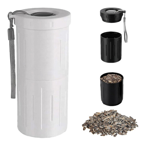Helianthus Nut Shelling Cup Perfect Snacks Accessories-White
