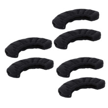 Skate Protector Skate Guards For Figure Skating, Skate Bag Kit, Toe Guard, Leash, Laces, Sharpener, Black Fiber, Model 3