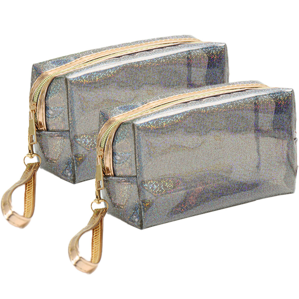 Large Capacity, Transparent Cosmetic Bags with Detachable Hand Strap, Waterproof Toiletries Bag for Travel, Multipurpose Cosmetic Bag for Cosmetics Or