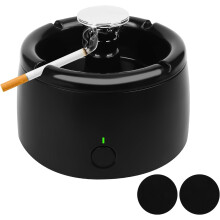 Modern Smokeless Ashtray, LED Indicator Air Purifier with Detachable Design for Office Home