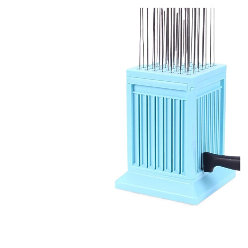 49 Holes Barbecue Stringer Box Detachable Skewer Maker Tool For Beef ...
