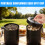 Helianthus Nut Spit Cup with Nut Storage Treat Storage-Green 2