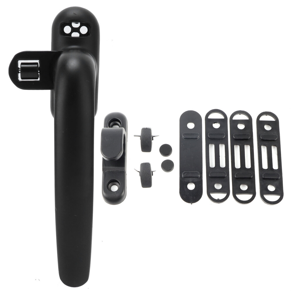 Adjustable Window Handle Lock, Corrosion Resistant Zinc Alloy Body With Secure Closure Mechanism, Sturdy And Durable Build, Wear Resistant Surface, Su 9198585871496