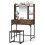 Costway Vanity Desk With Mirror and Stool Dressing Table With Power Outlets 10