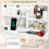 Costway Dressing Table with Mirror Modern Makeup Table With USB & Type-C Ports 4
